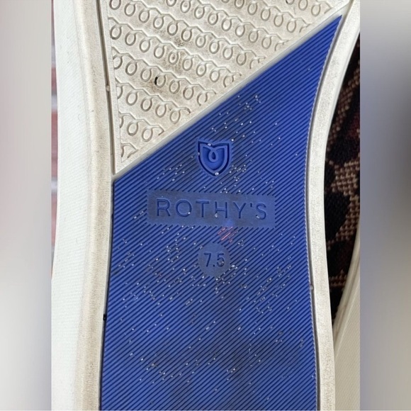 Rothy's leopard print high top sneakers size 7.5 - Picture 6 of 11